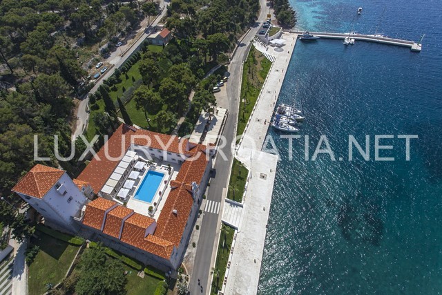 waterfront castle for rent Solta island Croatia