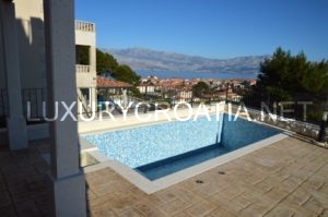 Newly built house for sale with a pool on Brac Island