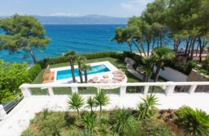 Beach front villa for rent Ciovo Trogir