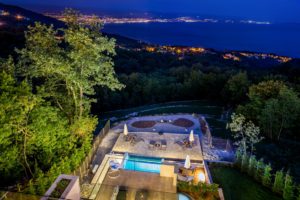 luxury seaview pool villa for rent Opatija (51)