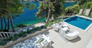 seafront villa for rent brac island