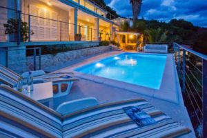 VILLA WITH A PRIVATE BEACH AND POOL FOR RENT HVAR ISLAND