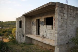 Unfinished house for sale Tisno area