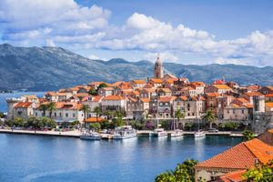 Croatia Korcula Island waterfront land for sale