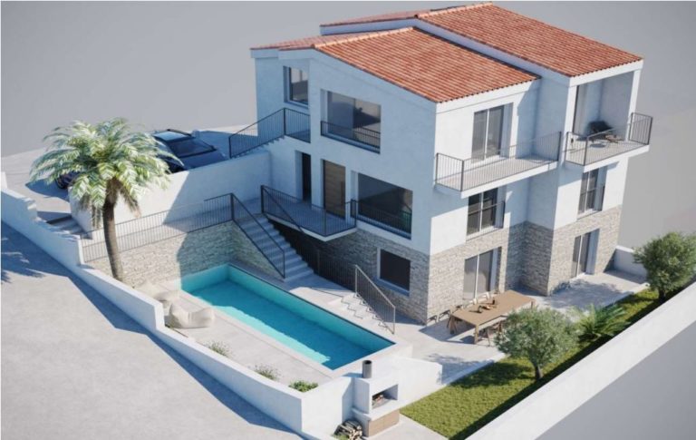 Sea view villa with private pool near Rogoznica (3)