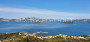 Sea view house with garden for sale Orebic Peljesac Croatia