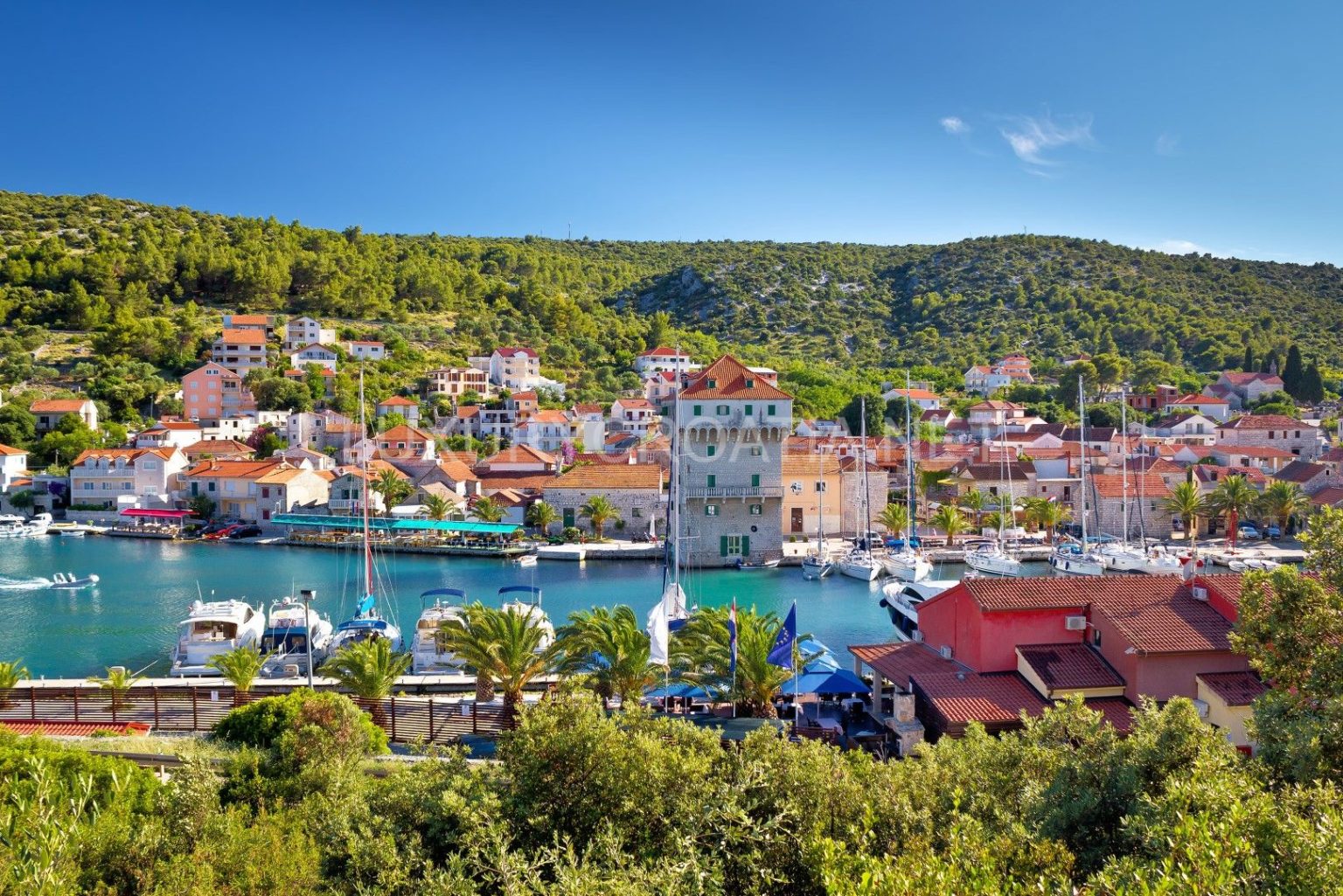 Building land for sale Vinisce Trogir Croatia | LuxuryCroatia.net