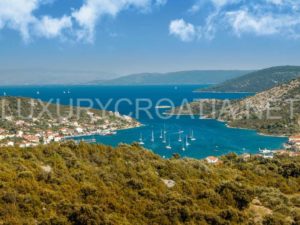 Seaside land for sale Vinisce Trogir Croatia