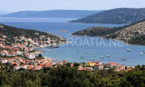 Seaside land for sale in Vinisce Trogir Riviera Croatia