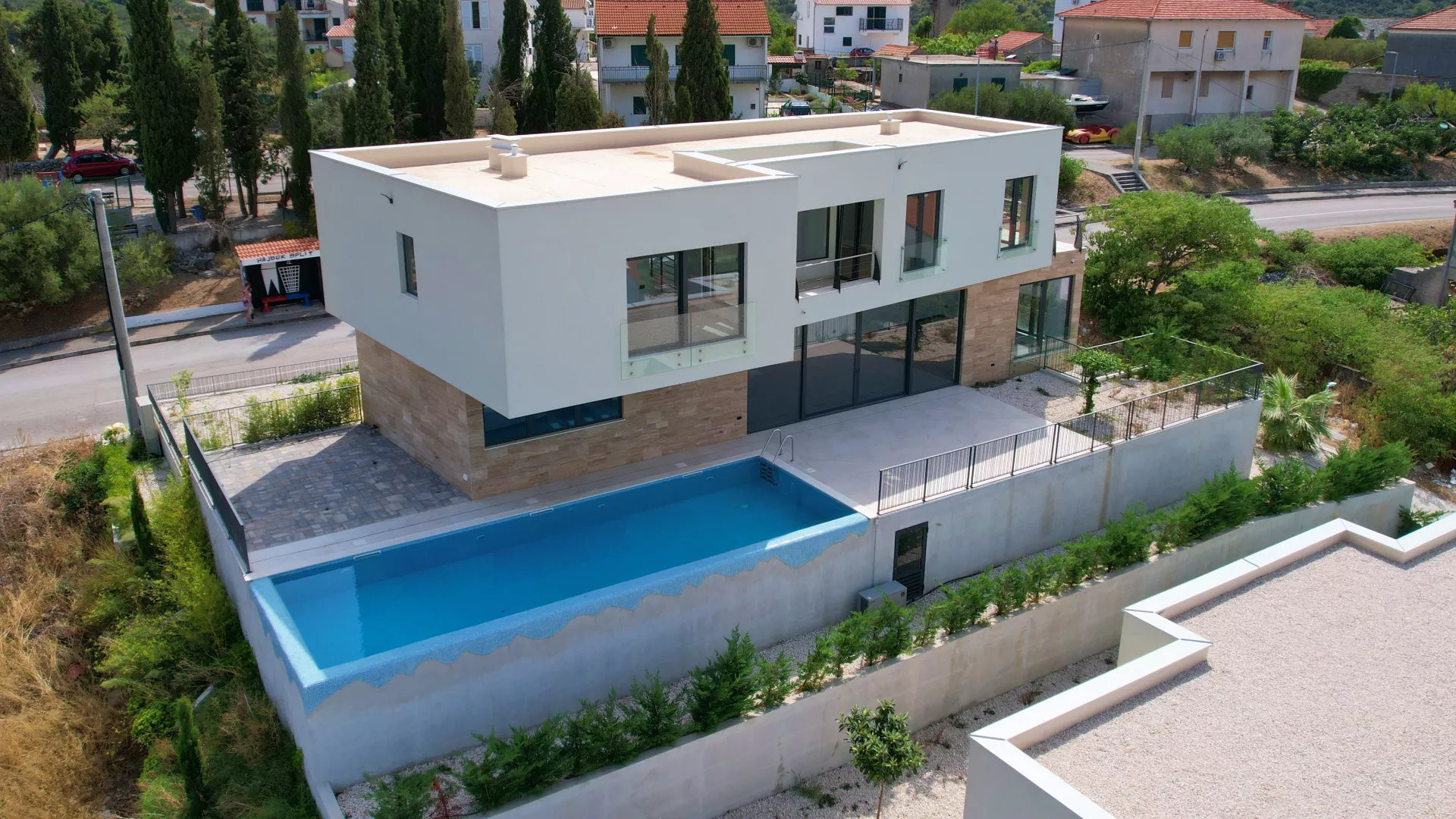 Croatia Trogir region luxurious villa close to the sea for sale 