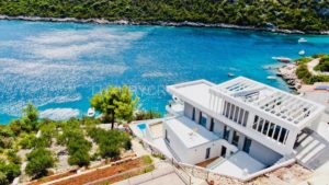 Waterfront luxury villa for sale Trogir area Croatia