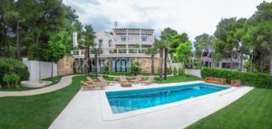 Croatia Trogir waterside luxury residence with pool for sale