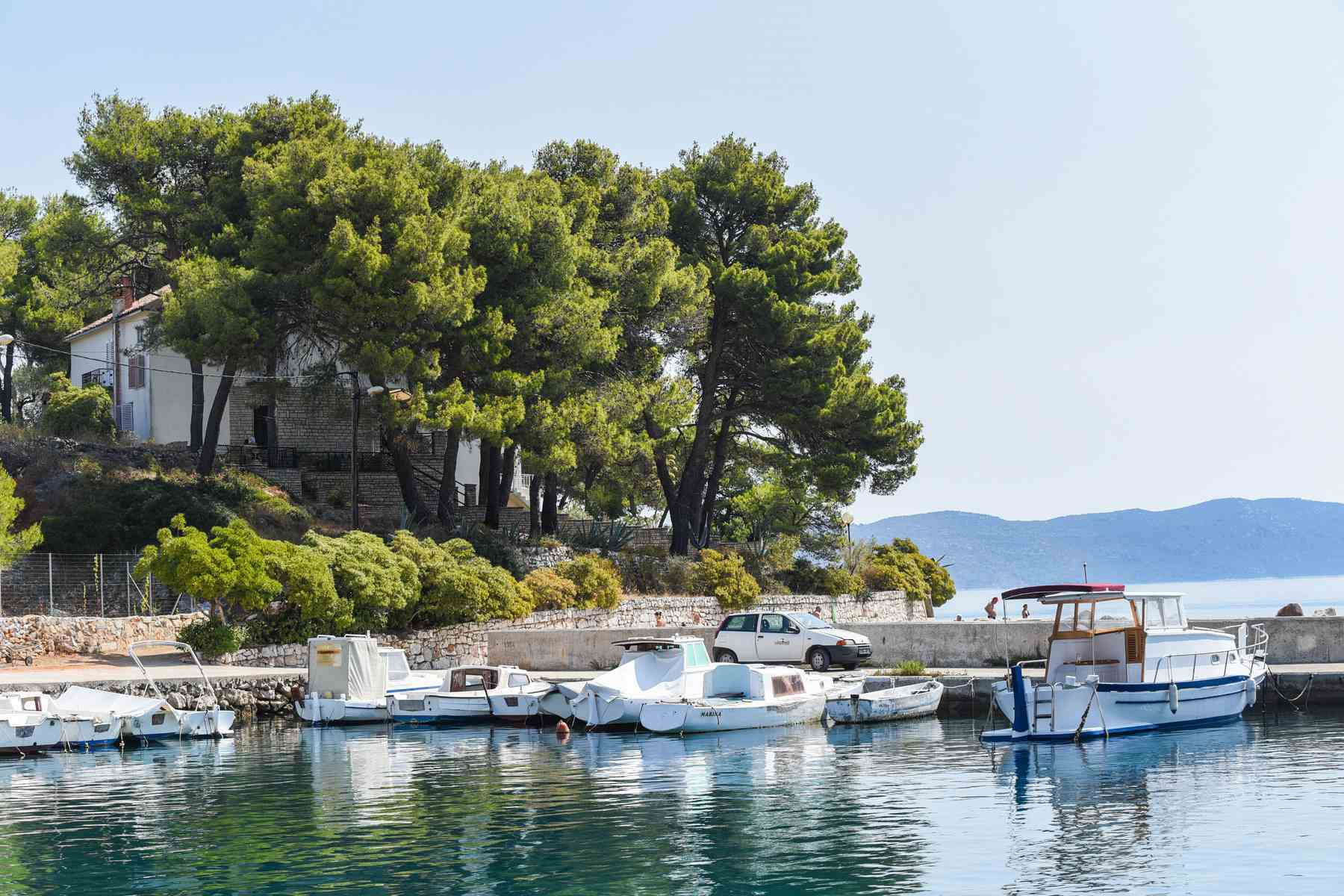 Croatia Zadar area seafront villa for sale