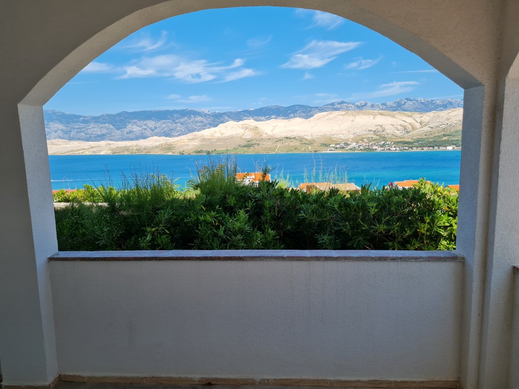 Croatia Pag island breathtaking panoramic sea view home