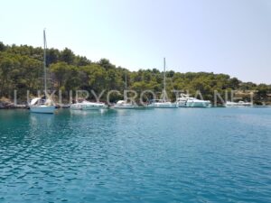 Seafront line house for sale Croatian island of Solta