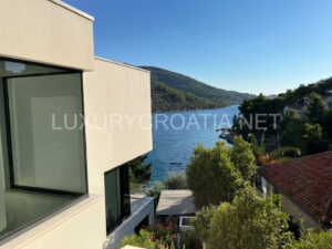 Waterfront modern villa with pool for sale Korcula island Croatia