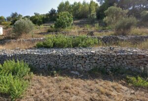 Building land plot by the sea for sale Korcula island Croatia