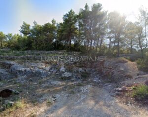 Seaview land plot by the sea for sale Korcula island Croatia