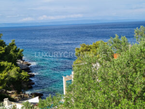 Waterfront home for sale on island Korcula Croatia