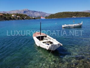 First row to the sea pool villa Korcula Croatia