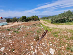 Croatia Solta island building plot with sea view