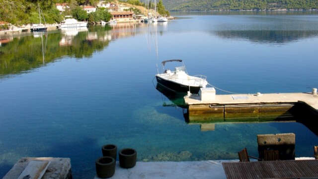 Seafront Villa for sale with a Pier Ston Peljesac