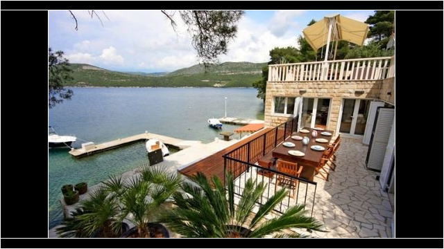 Seafront Villa for sale with a Pier Ston Peljesac