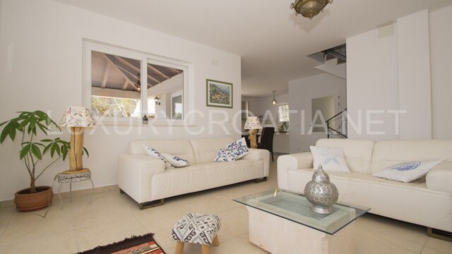 Frontline villa for sale directly on the beach island Korcula