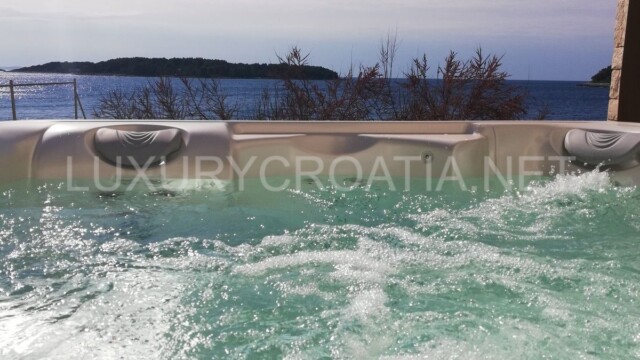 Frontline villa for sale directly on the beach island Korcula