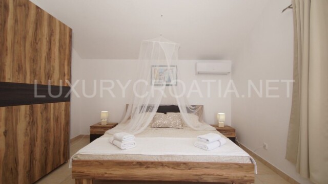 Frontline villa for sale directly on the beach island Korcula