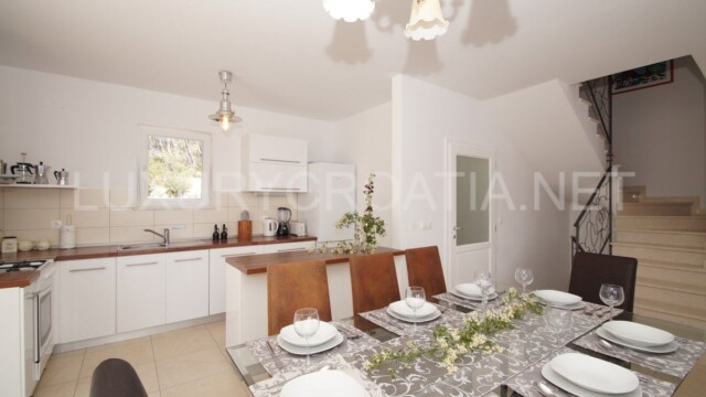 Frontline villa for sale directly on the beach island Korcula