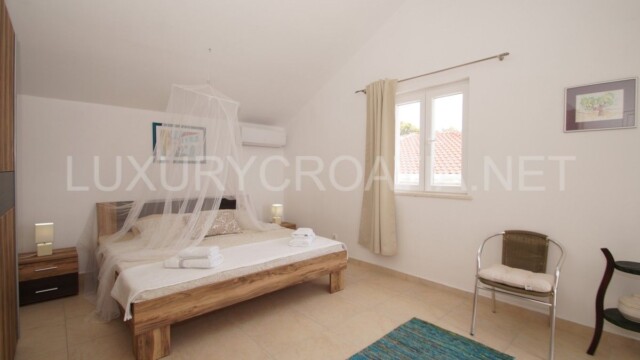 Frontline villa for sale directly on the beach island Korcula