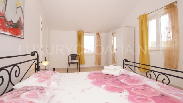 Frontline villa for sale directly on the beach island Korcula