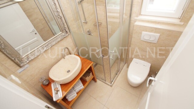 Frontline villa for sale directly on the beach island Korcula