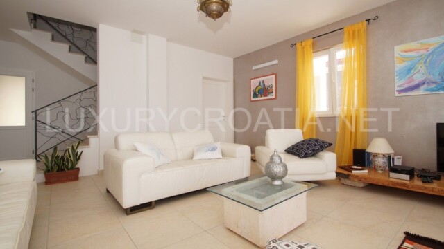 Frontline villa for sale directly on the beach island Korcula