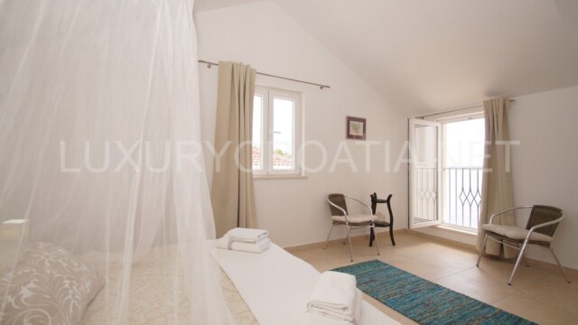 Frontline villa for sale directly on the beach island Korcula