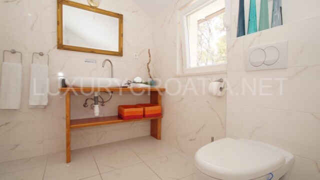 Frontline villa for sale directly on the beach island Korcula