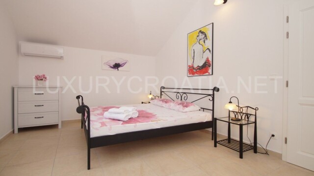 Frontline villa for sale directly on the beach island Korcula