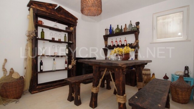 Frontline villa for sale directly on the beach island Korcula