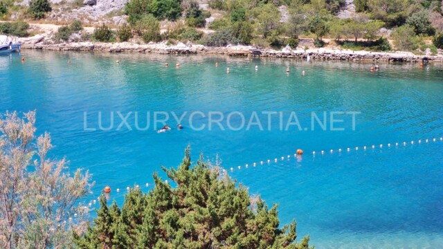 Beachfront house for sale Primosten Sibenik area Croatia