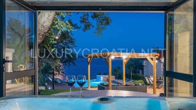 Waterfront villa for sale with pool Zadar area Croatia