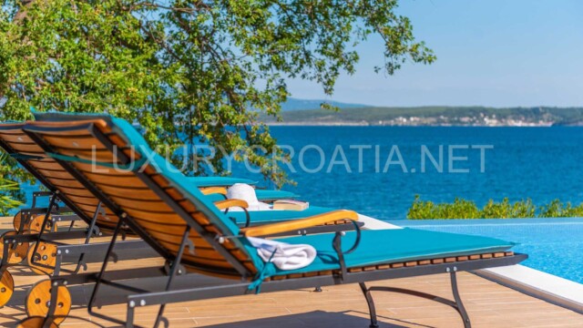 Waterfront villa for sale with pool Zadar area Croatia