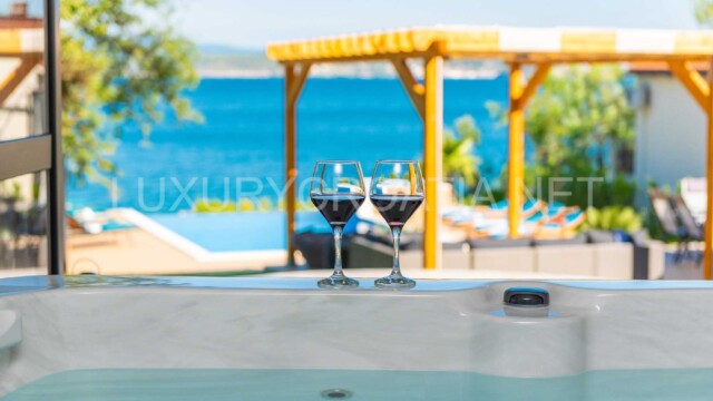 Waterfront villa for sale with pool Zadar area Croatia
