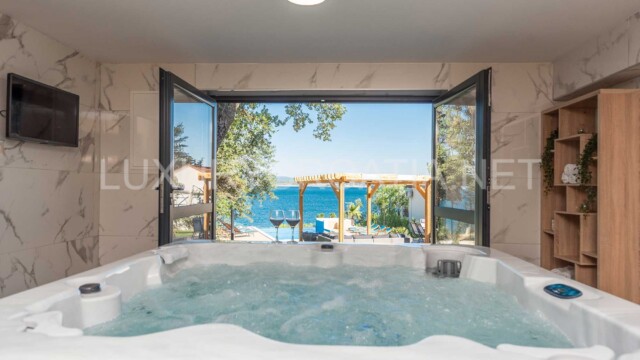 Waterfront villa for sale with pool Zadar area Croatia