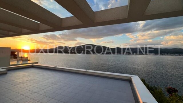 New modern villa for sale seafront Trogir area Croatia