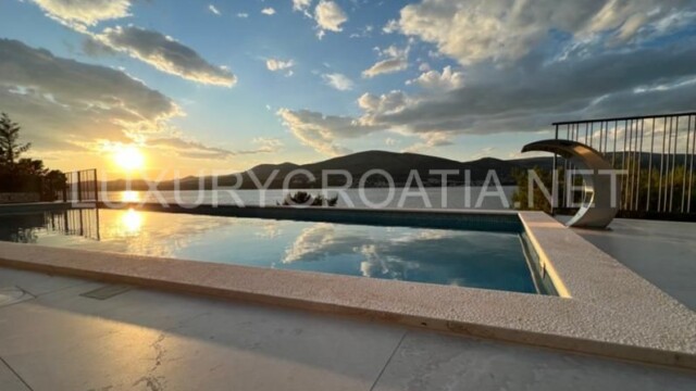 New modern villa for sale seafront Trogir area Croatia