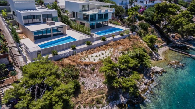 New modern villa for sale seafront Trogir area Croatia