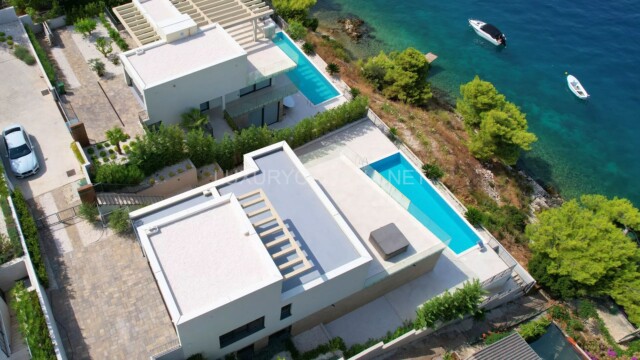 New modern villa for sale seafront Trogir area Croatia