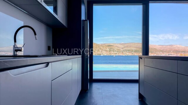 New modern villa for sale seafront Trogir area Croatia