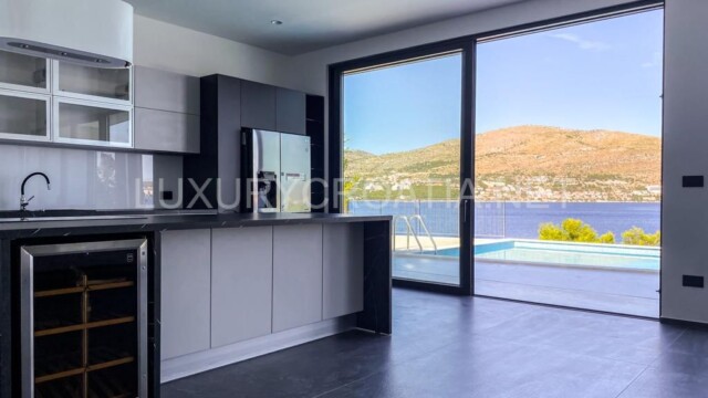 New modern villa for sale seafront Trogir area Croatia